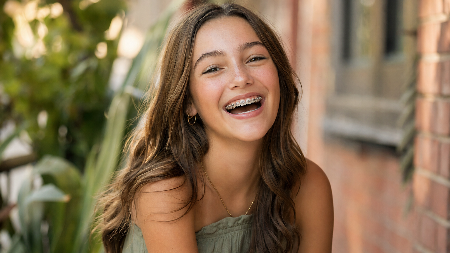 Straight Teeth Equals a More Confident Teen